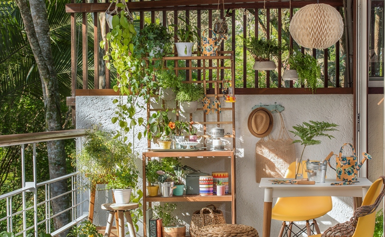 horta vertical para apartamento pequeno