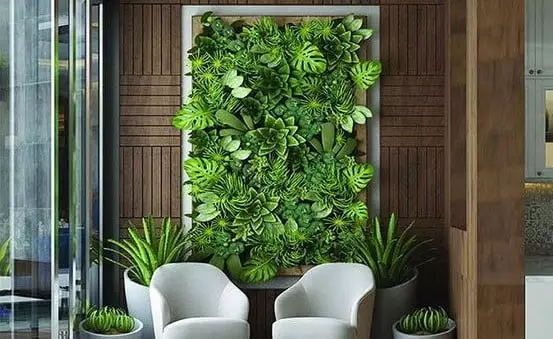 jardim suspenso na varanda