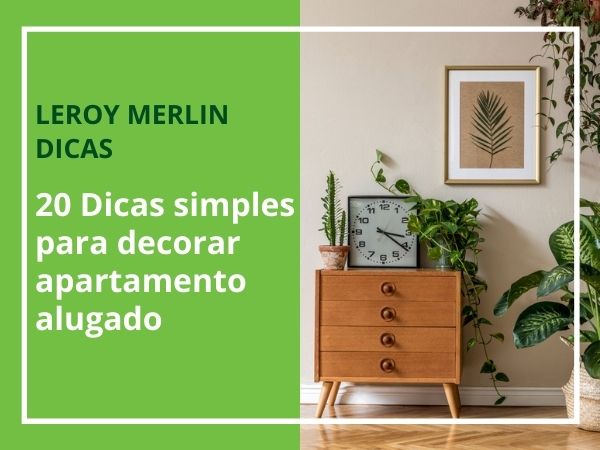 jardim em apartamento alugado