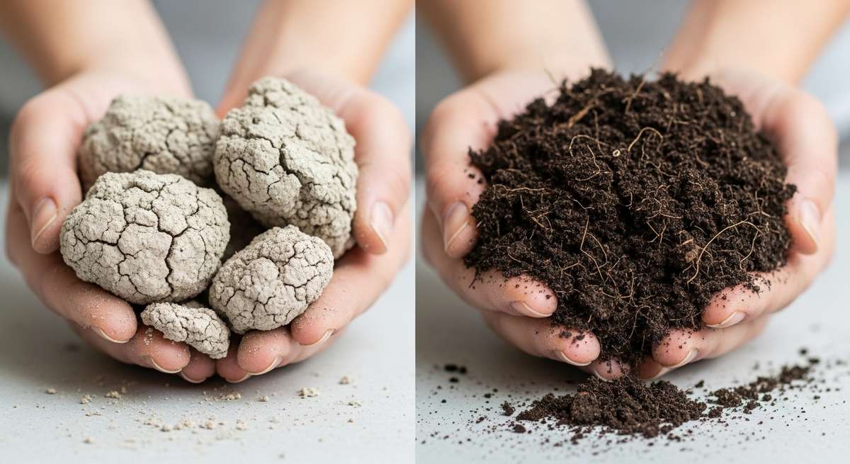 melhorar a qualidade da terra do jardim