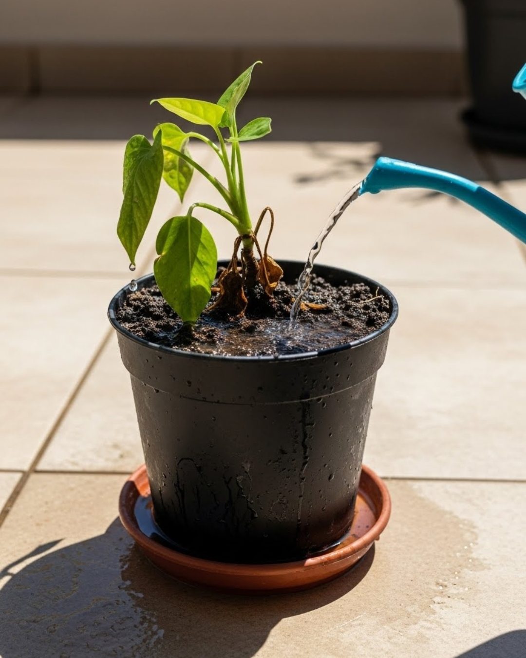 Como Identificar se sua Planta Precisa de Água (e quando não precisa)