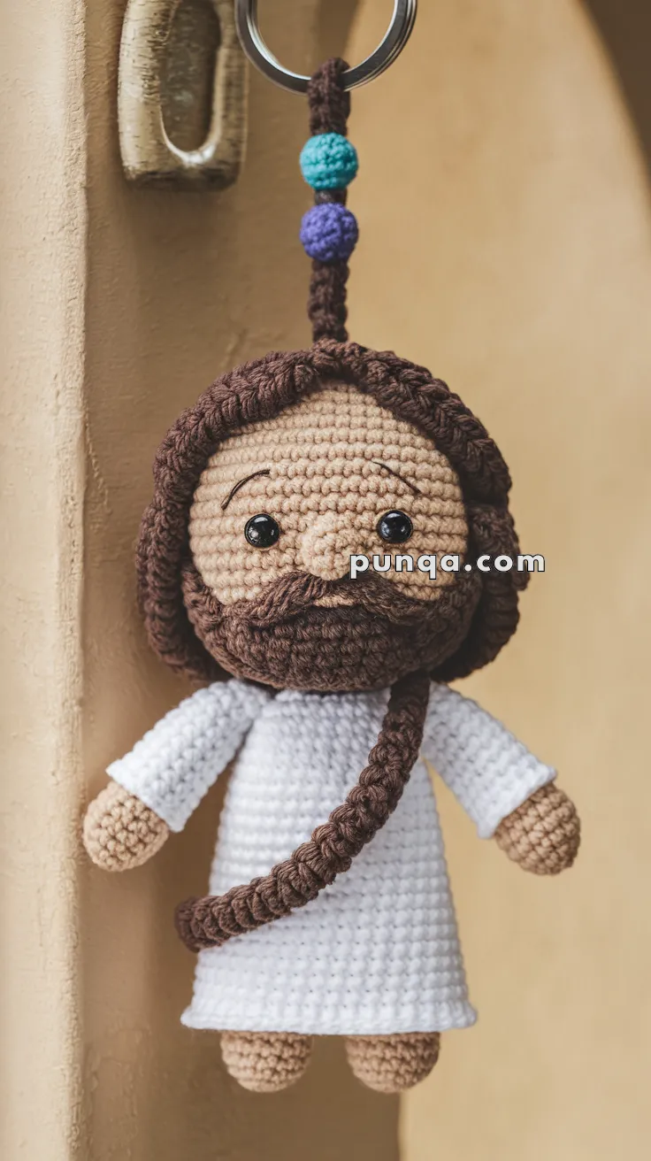 Passo a Passo: Como Fazer o Amigurumi Jesus Mini para Iniciantes