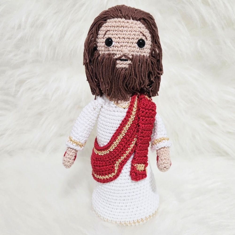 Os Melhores Bonecos Jesus Amigurumi Prontos para Presentear