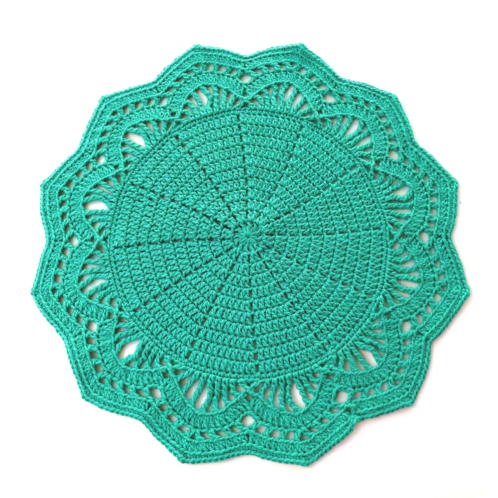 jogo americano de croche