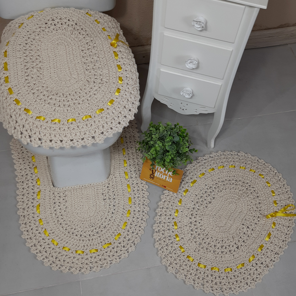 jogo de banheiro em croche