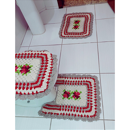 jogo de banheiro em croche