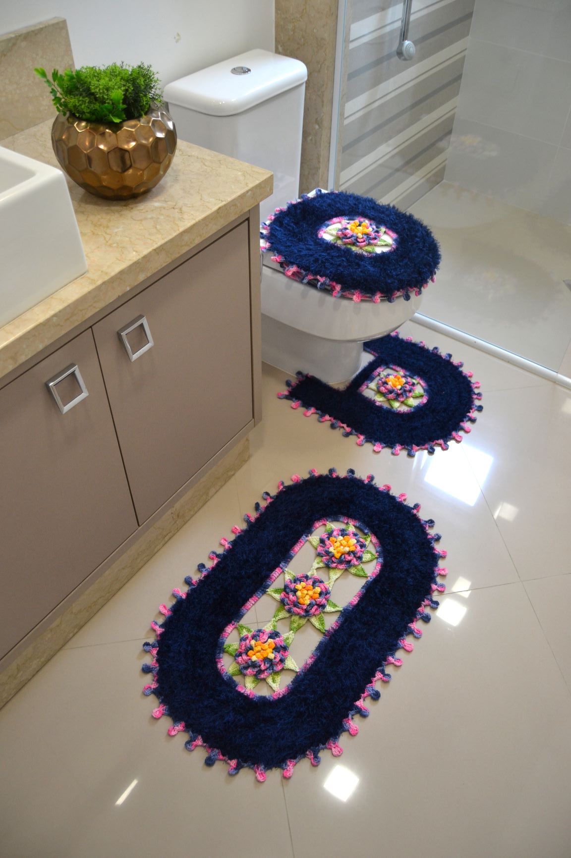 A história do crochê na decoração