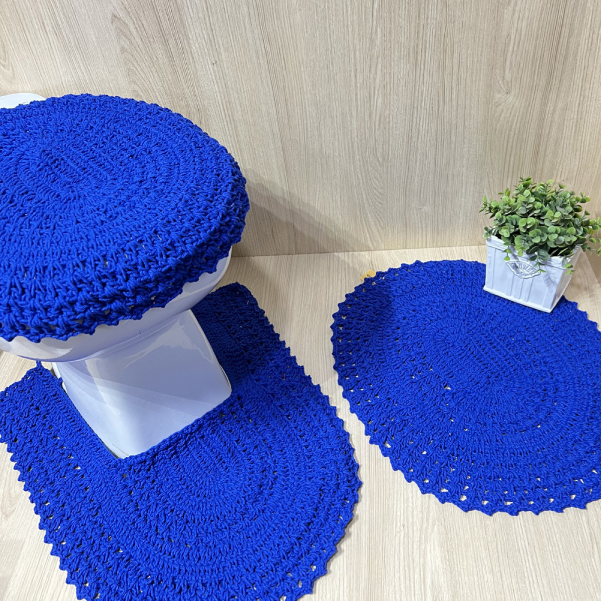 DIY: Crie seu próprio jogo de banheiro em crochê