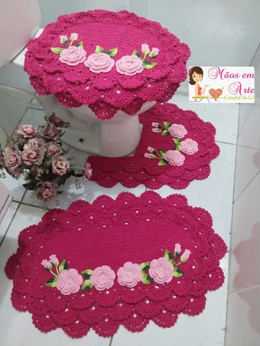 Como Cuidar do Seu Jogo de Banheiro em Crochê