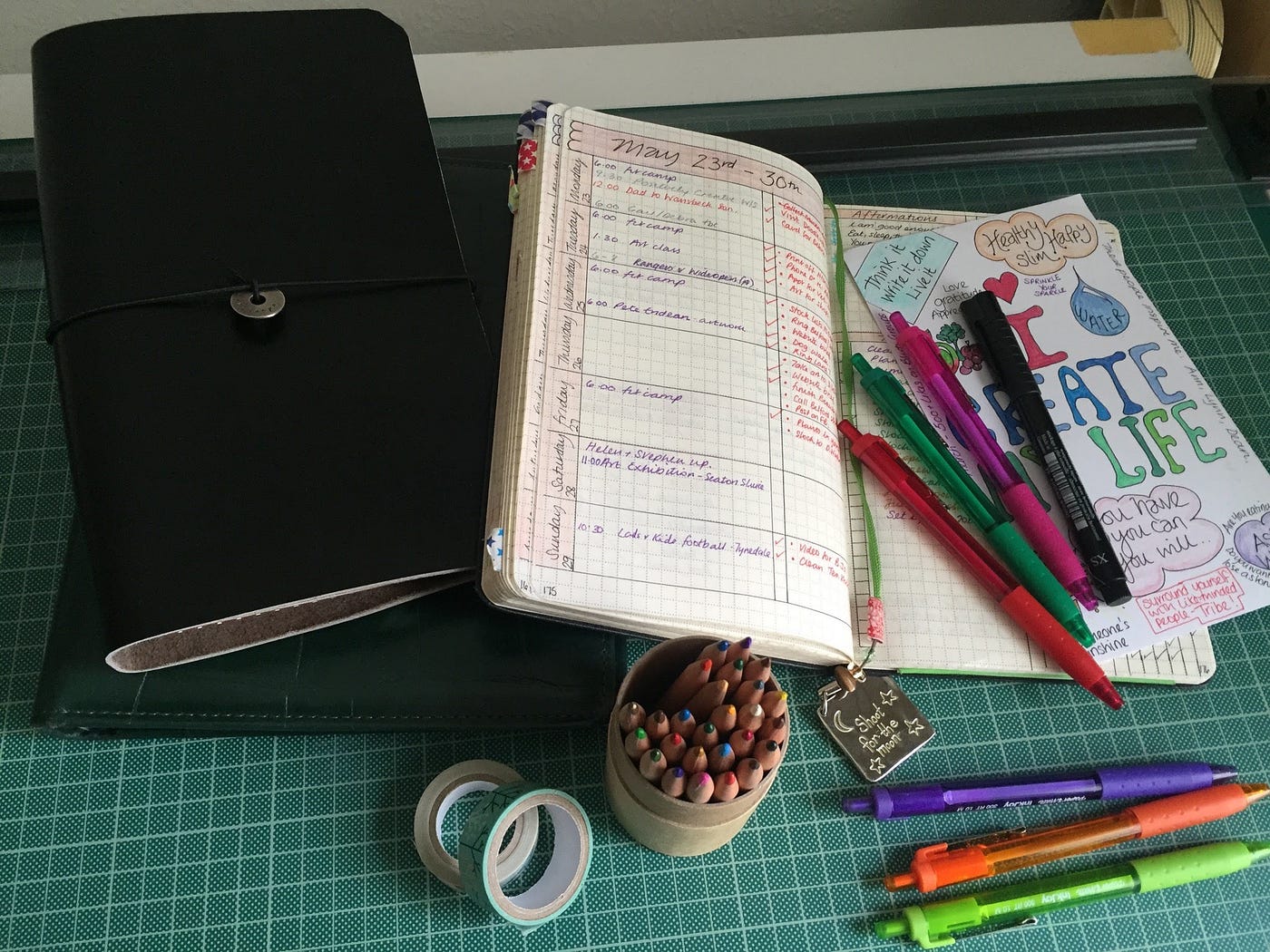 Como Usar Colagens e Desenhos no Seu Journal Criativo