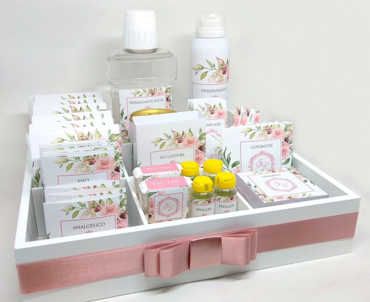 Como montar um kit de banheiro especial para convidados de casamento