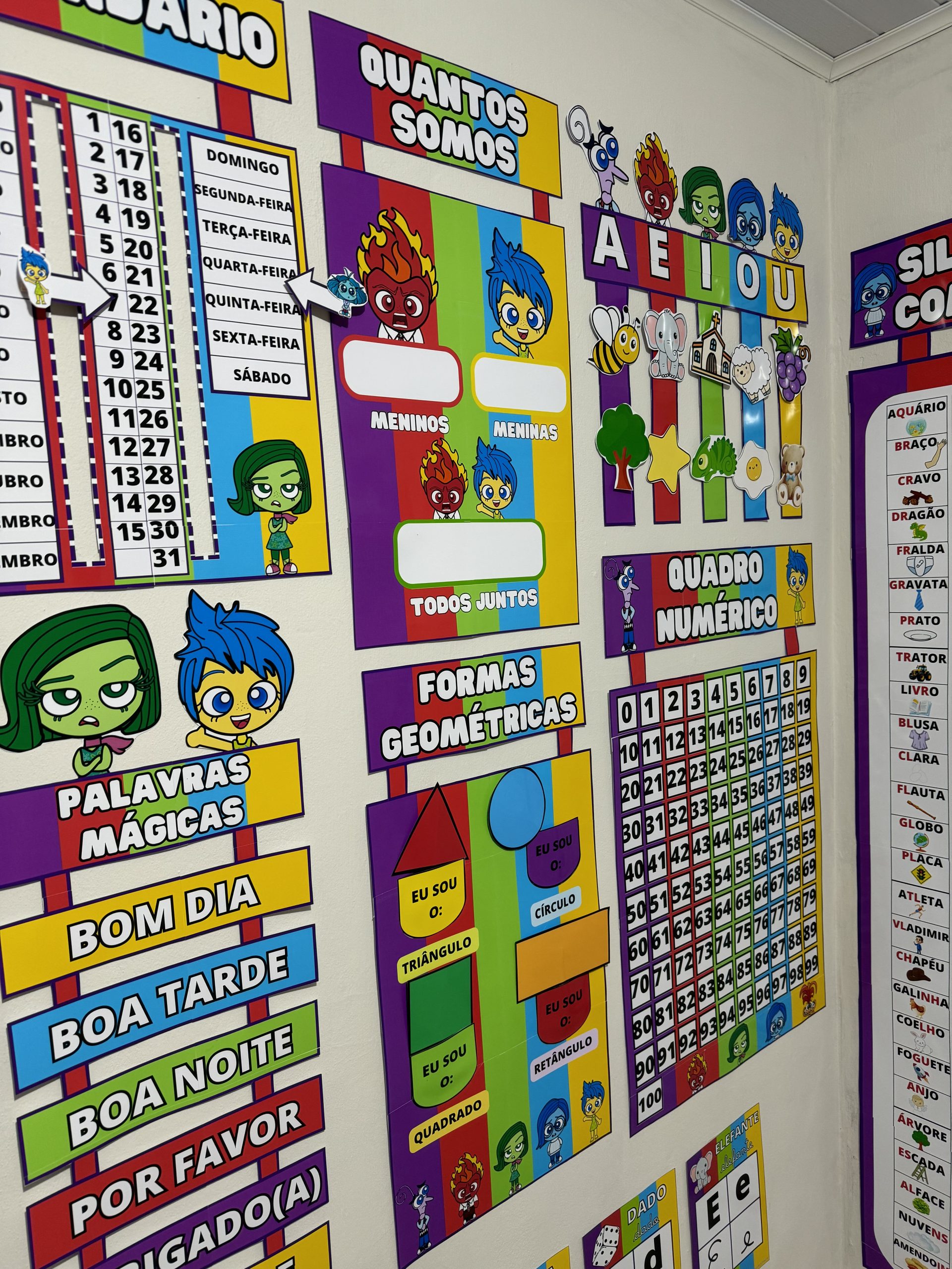 kit decoracao sala de aula divertidamente