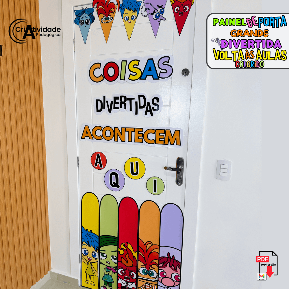 kit decoracao sala aula divertidamente digital ou eva qual melhor