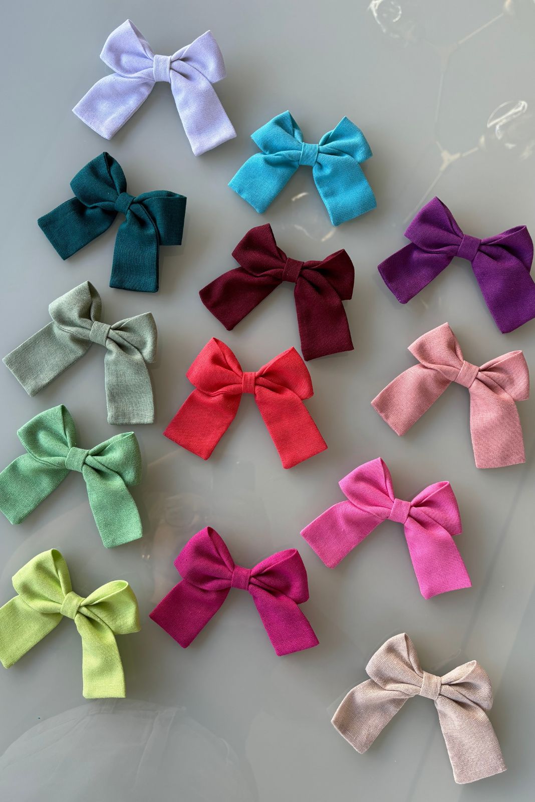 ideias de laços de cabelo infantil diferentes