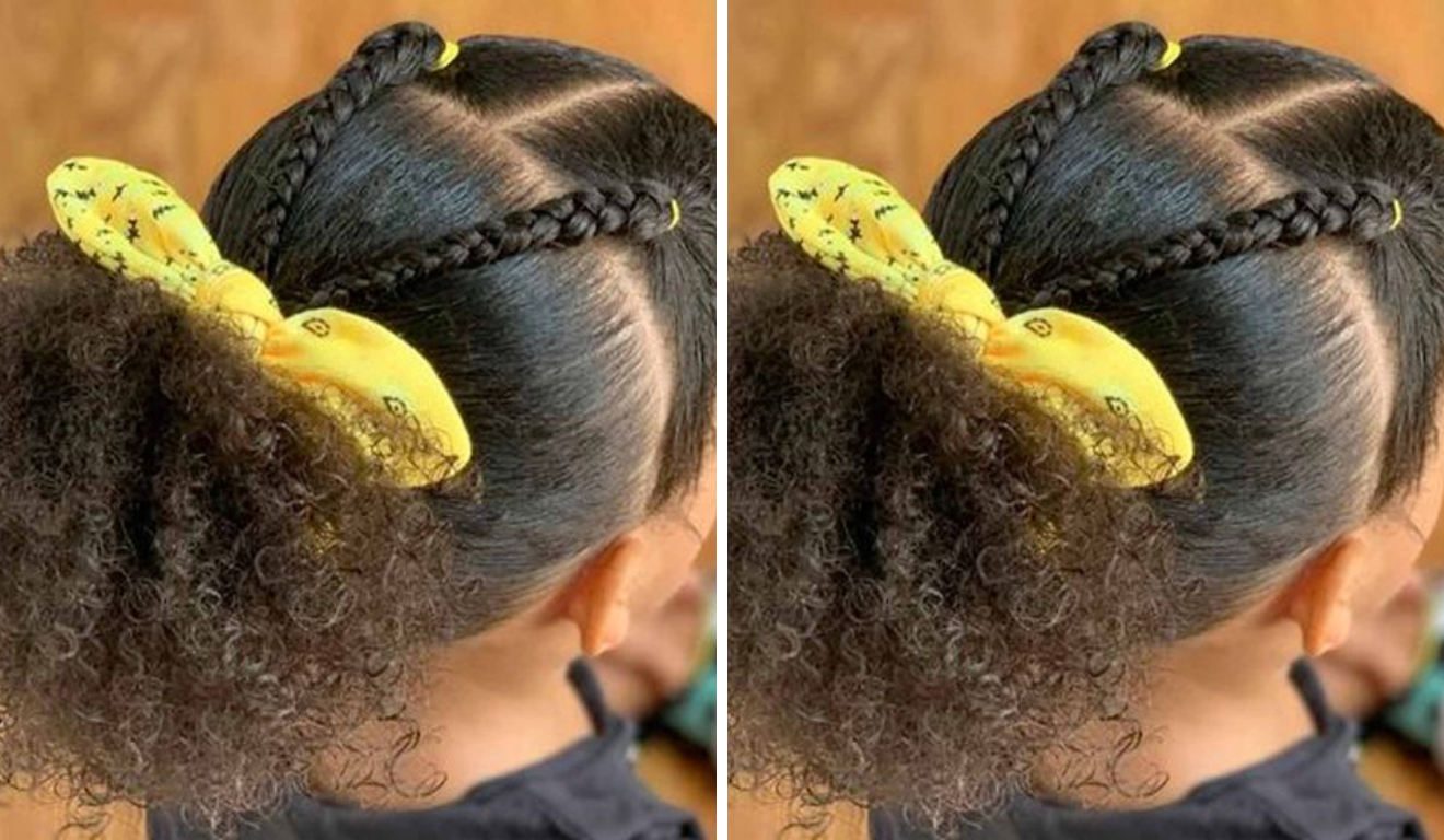 laços de cabelo infantil diferentes