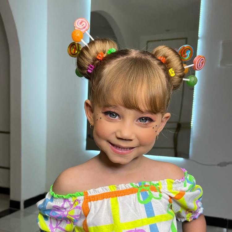 preço médio de laços de cabelo infantil artesanais