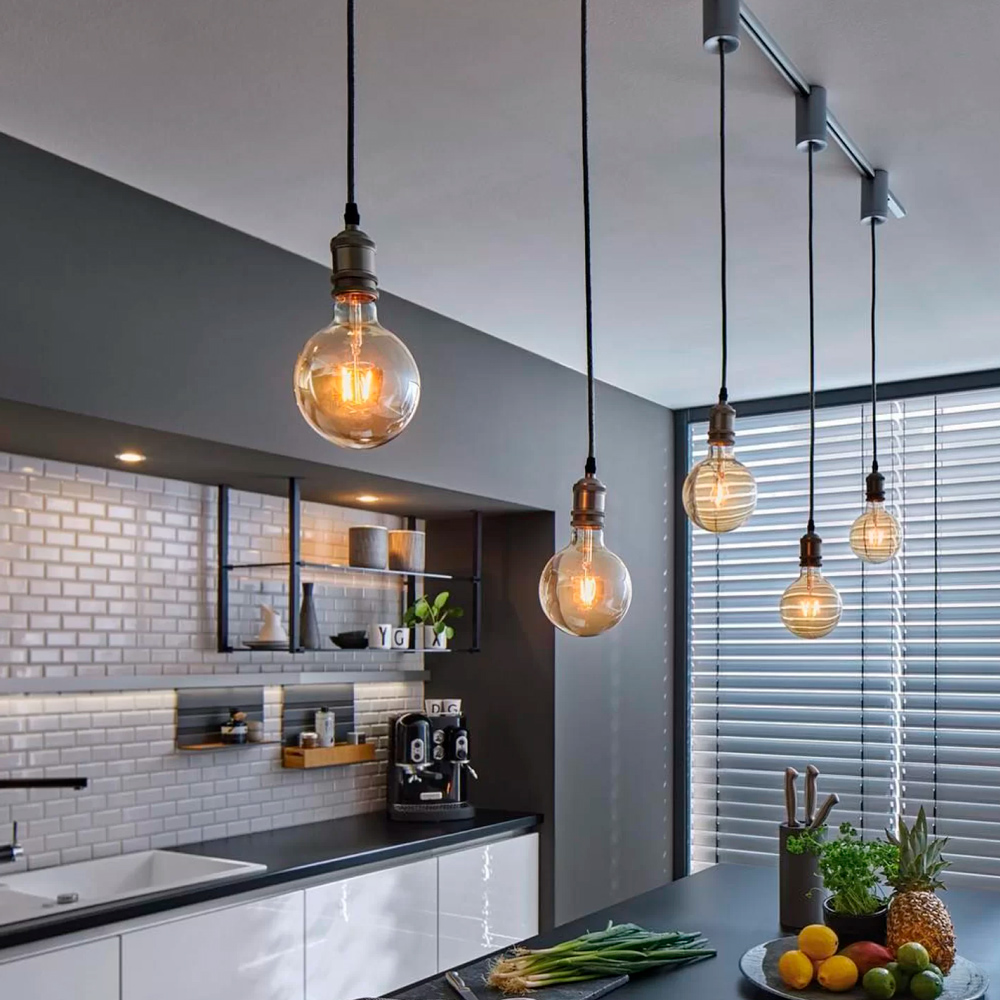 luz quente para decoração