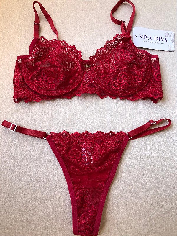 Lingerie Vermelha Plus Size: Conforto e Sensualidade para Todos os Corpos