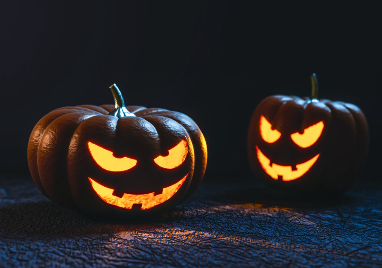 tipos de enfeites de abóbora para halloween