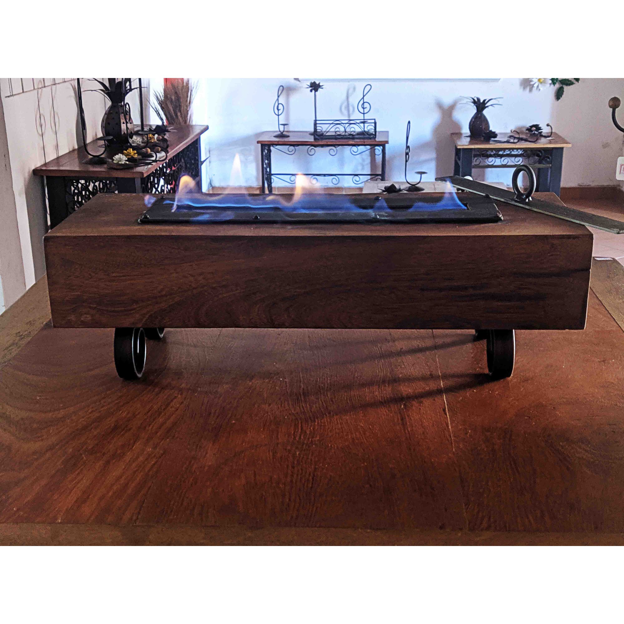 lareira ecológica a álcool para apartamento