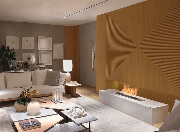 segurança lareira ecológica