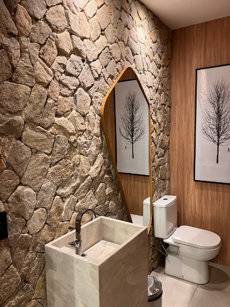 lavabo pequeno com bancada