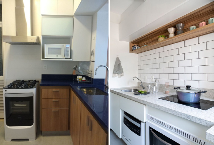 ideias para organizar cozinha pequena