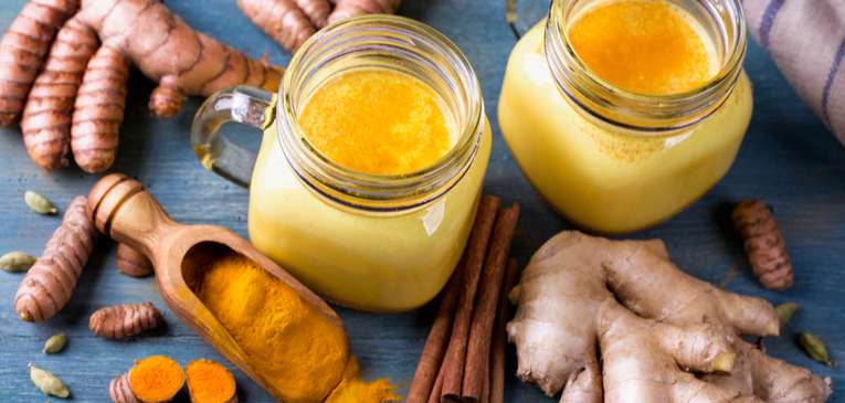 receita de leite dourado anti-inflamatório