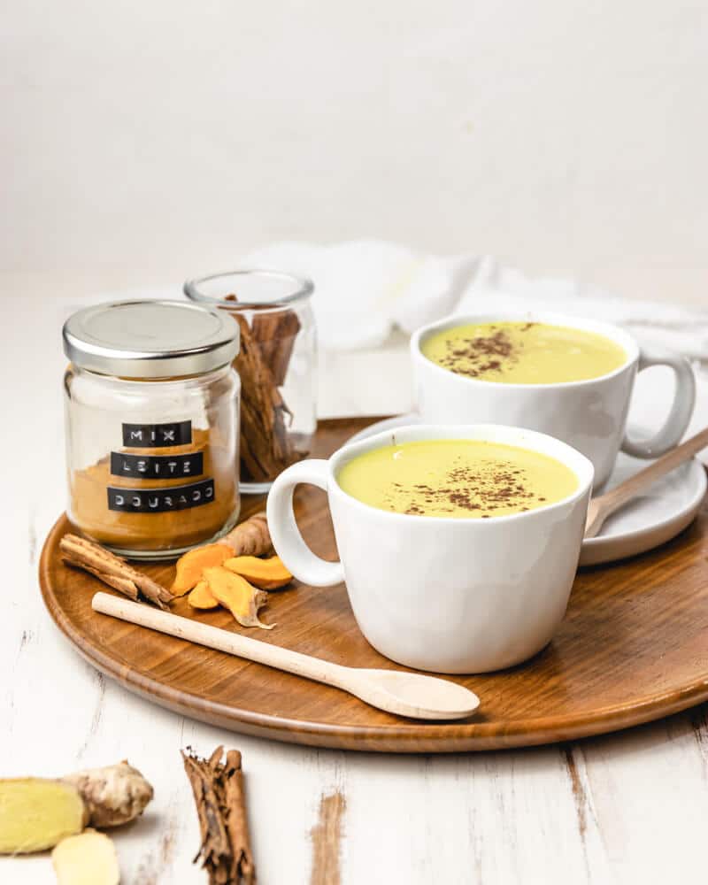 beneficios leite dourado com mel