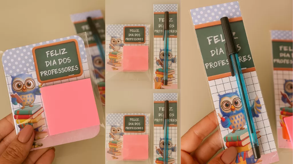 lembrancinha dia do professor