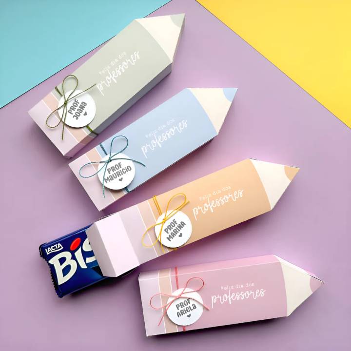 5 ideias de lembrancinhas comestíveis para o Dia do Professor