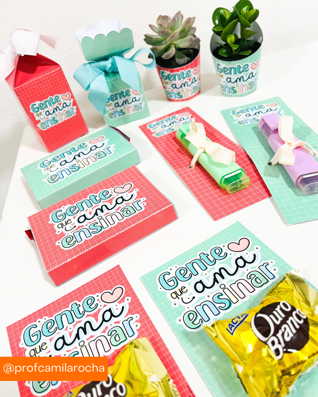 Guia completo de papelaria personalizada para presentear professores