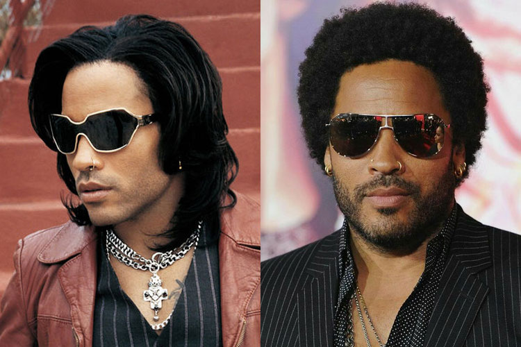 lenny kravitz dreadlocks arrancados por fã