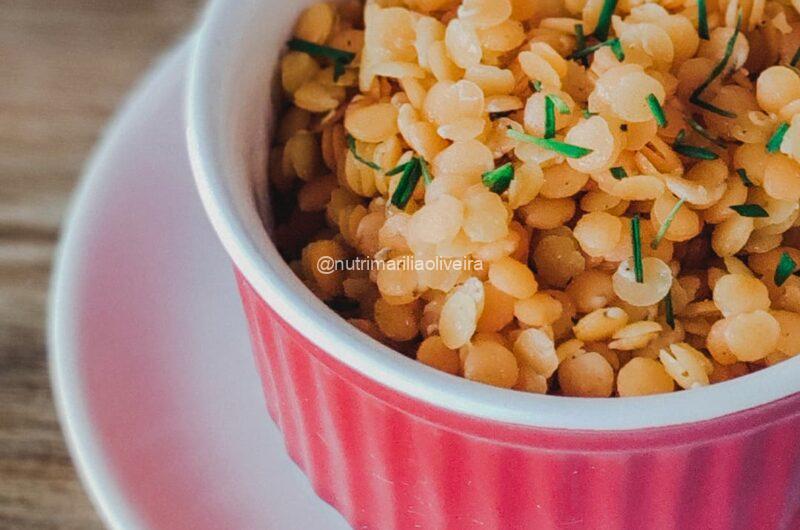 lentilha para reduzir gases