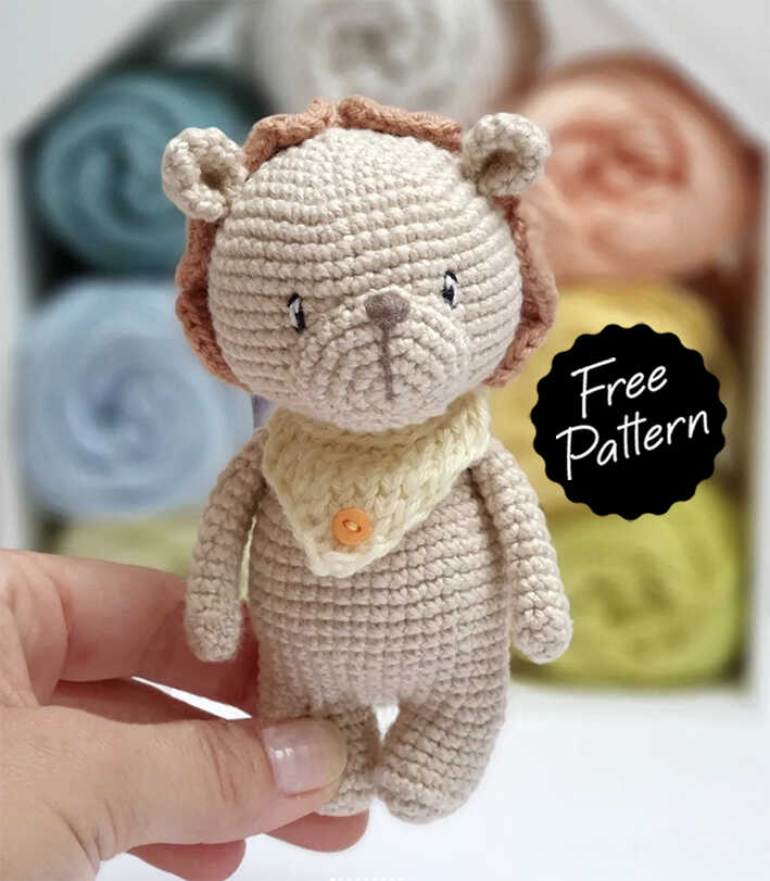 leo amigurumi