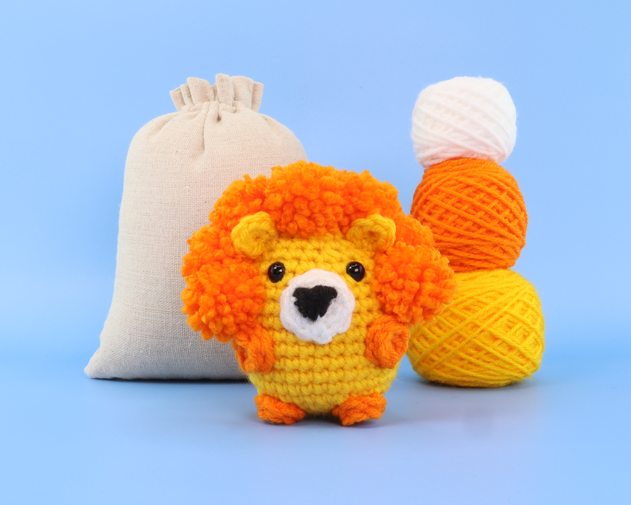Guia Completo de Materiais para seu Leão Amigurumi