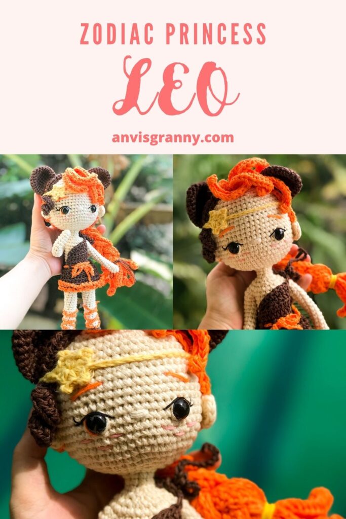 Receitas Gratuitas de Leão Amigurumi em PDF e Vídeo
