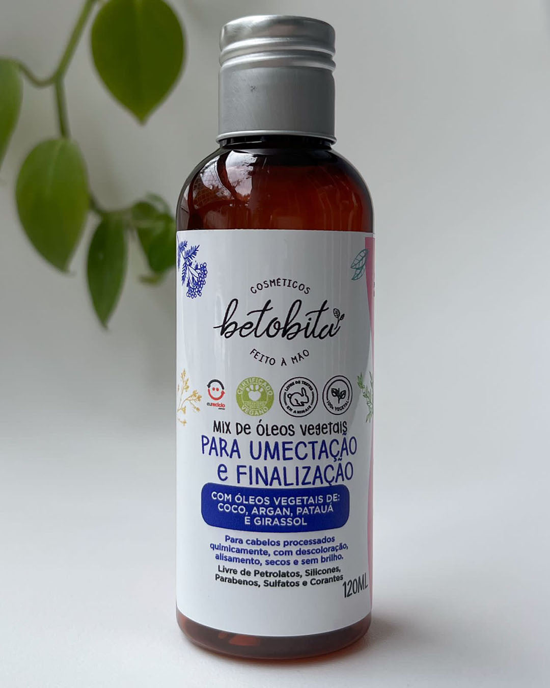 leos vegetais para o cabelo