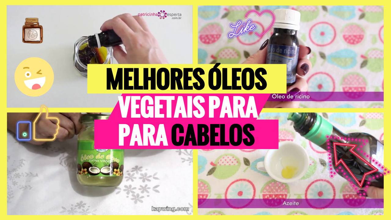 Como Escolher o Óleo Vegetal Ideal para o Seu Tipo de Cabelo