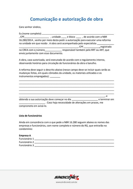 ART ou RRT para reforma