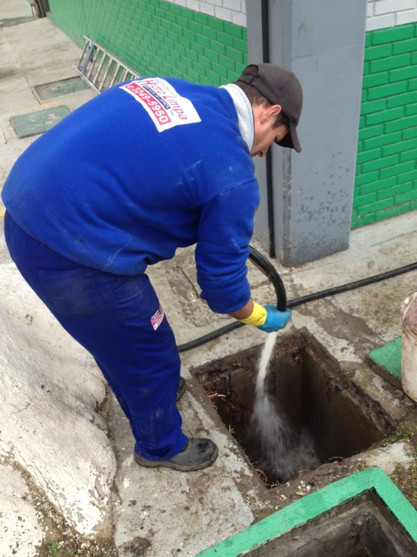 limpeza caixa de gordura