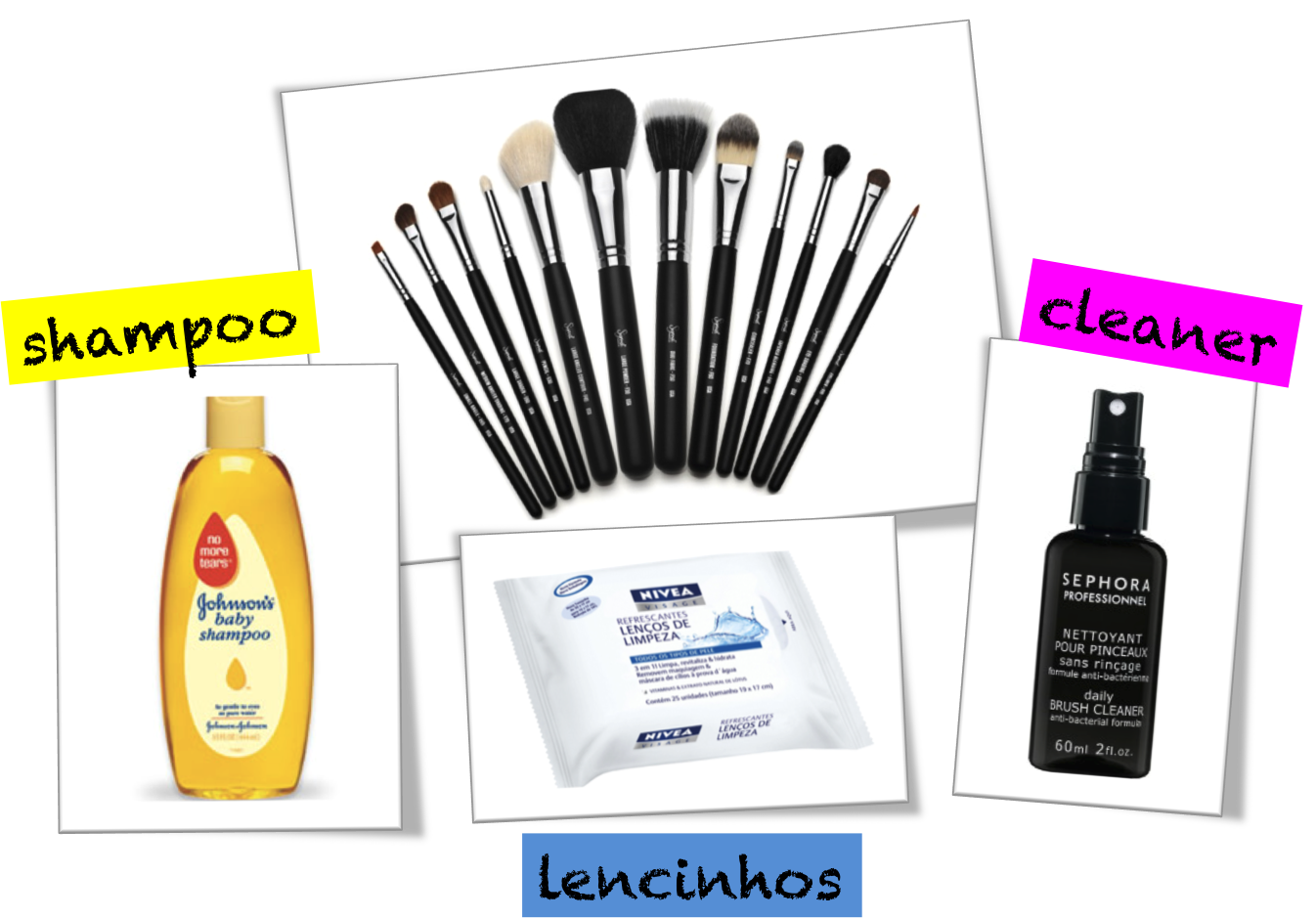 melhor produto para lavar pincel de maquiagem