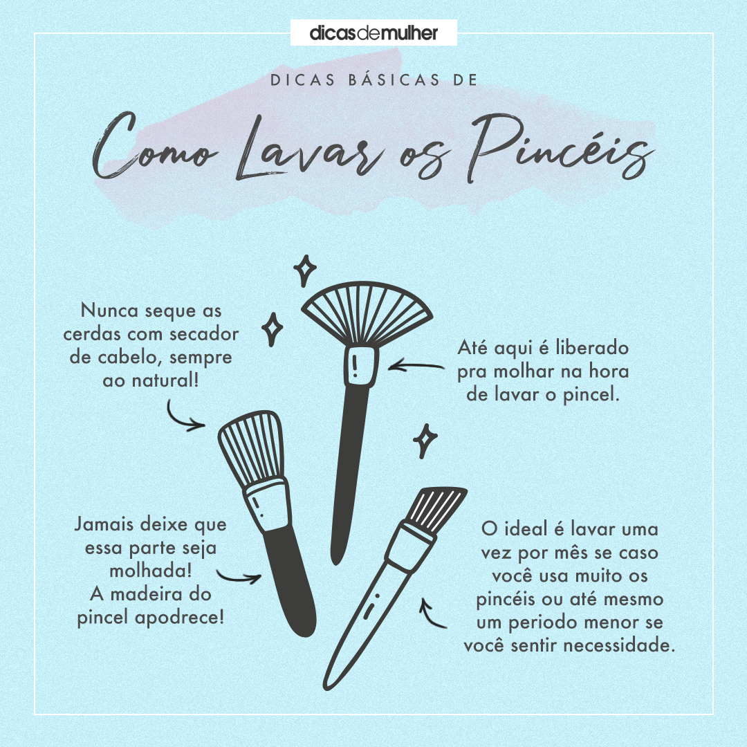 melhor produto para lavar pincel de maquiagem