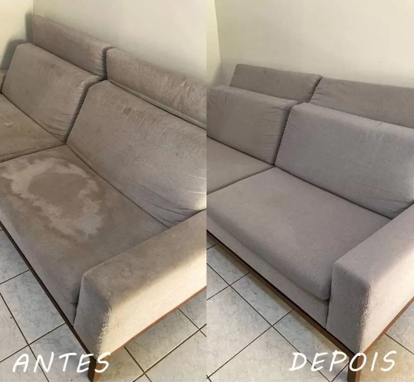 limpeza de sofa