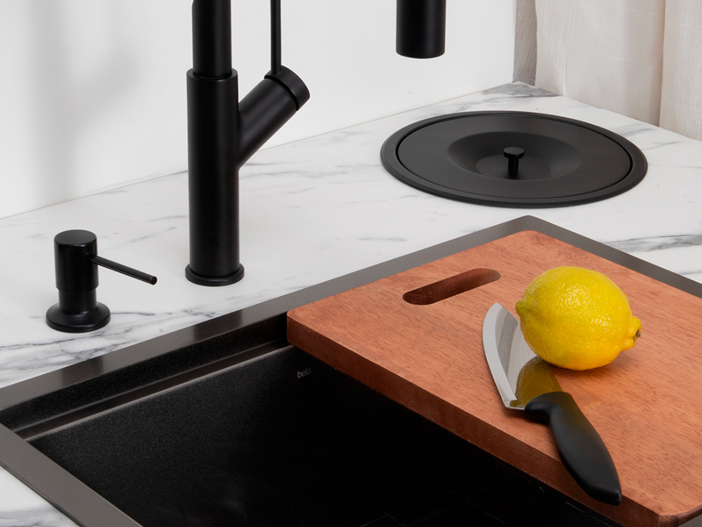 lixeira embutida bancada versus armário qual escolher