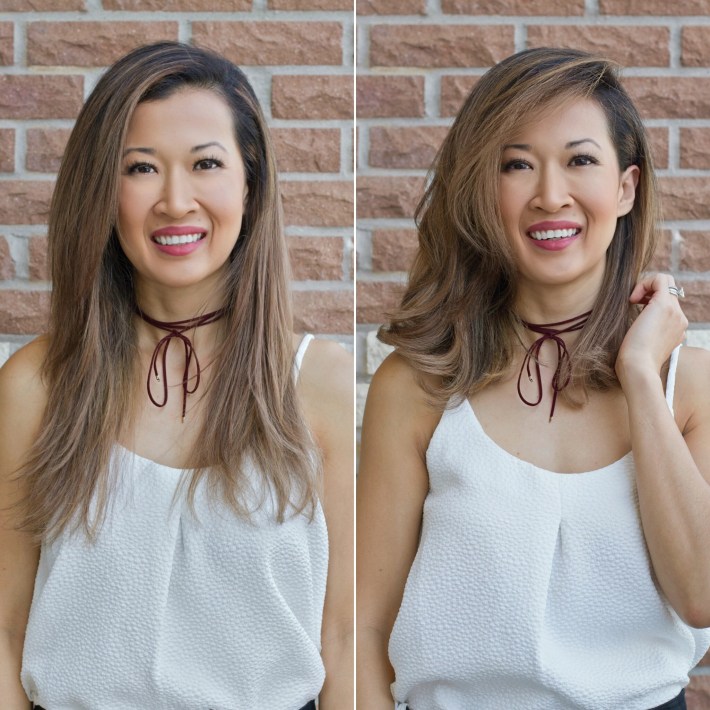 corte long bob versátil