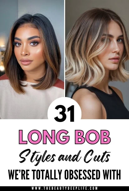 estilos de long bob