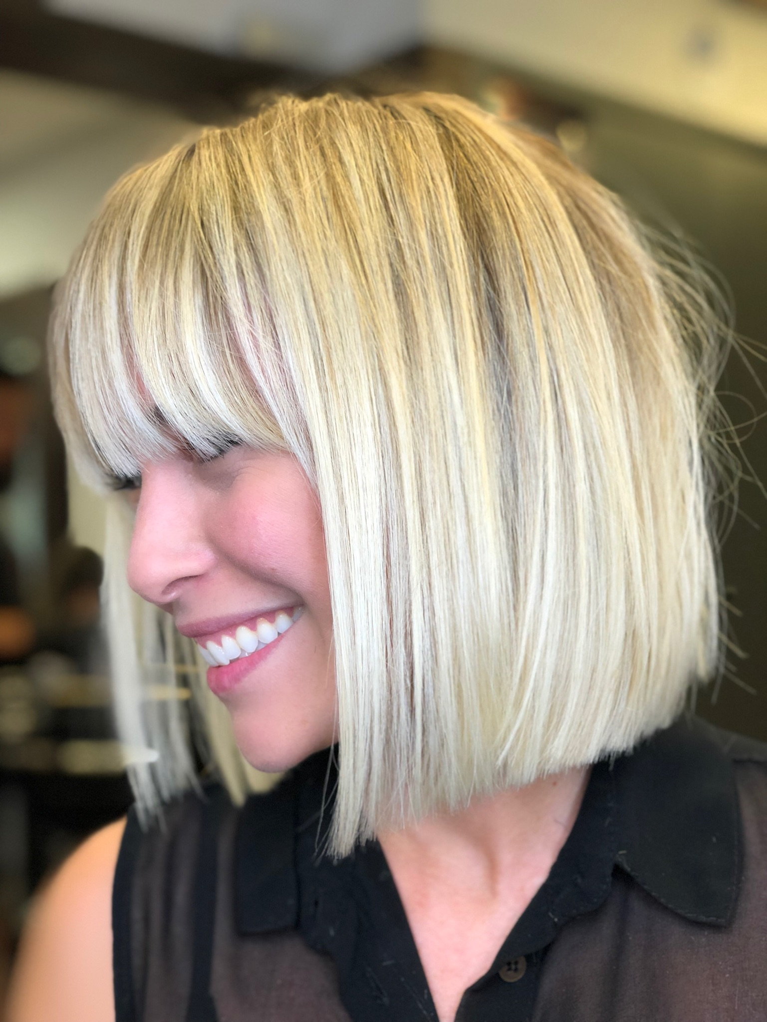 Cuidados essenciais para cabelos descoloridos com long bob