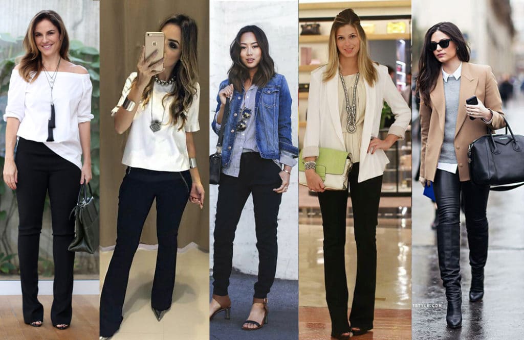 inspiração look casual feminino para trabalho