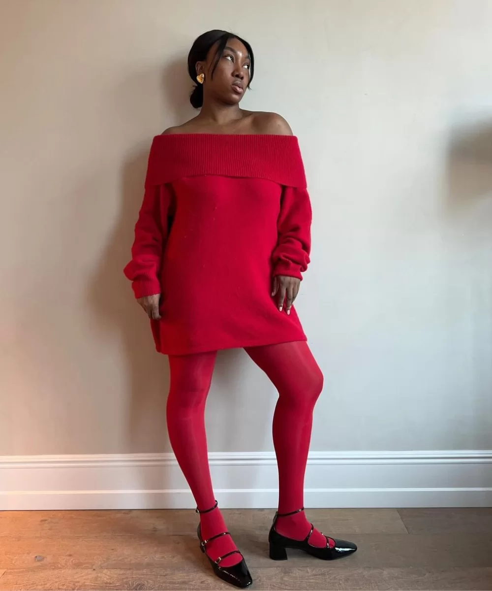 Calça vermelha: A peça chave para um look de inverno estiloso